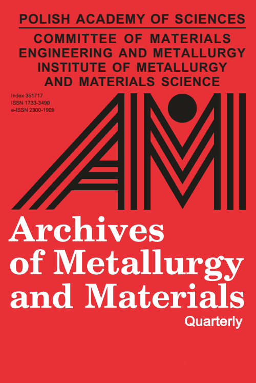 Archives of Metallurgy and Materials - Journal Cover